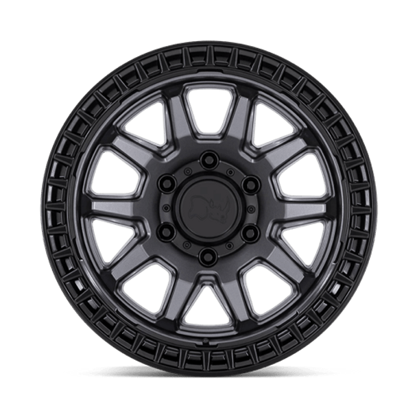 Black Rhino: CALICO, BR001 17X8.5 5X4.5 M-GNMTL BLK-LP 34MM