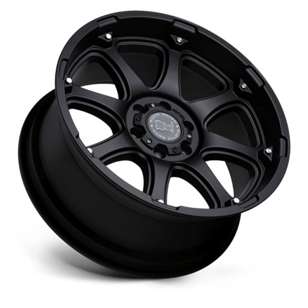 Black Rhino: GLAMIS, BRGLA 17X9 8X6.5 M-BLK -12MM