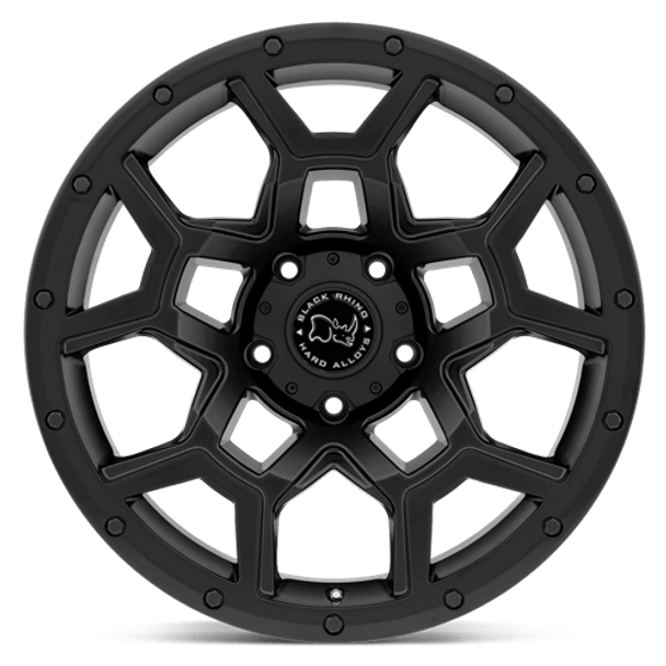 Black Rhino: OVERLAND, BRVRL 18X8 5X120 M-BLK 35MM