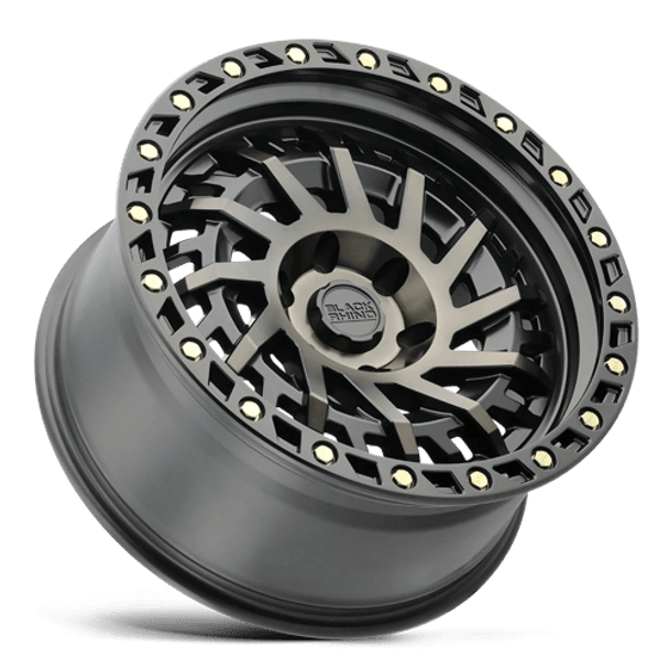 Black Rhino: SHREDDER, BRSHD 17X9 6X135 M-BLK-MCH-DDT 0MM