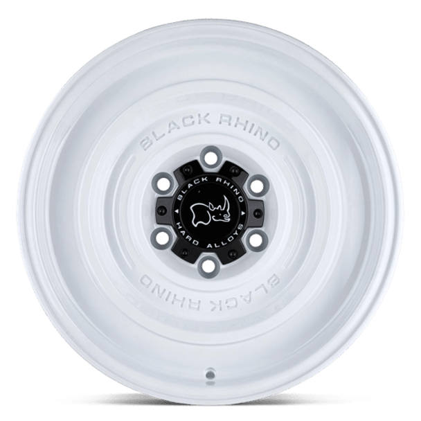 Black Rhino: SOLID, BRSLD 17X9.5 6X5.5 G-WHT -12MM