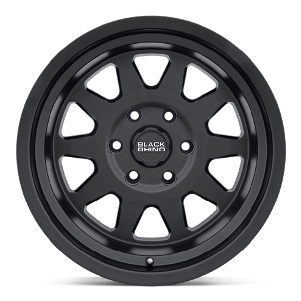 Black Rhino: STADIUM, BRSDM 17X9.5 5X5.0 M-BLK -18MM