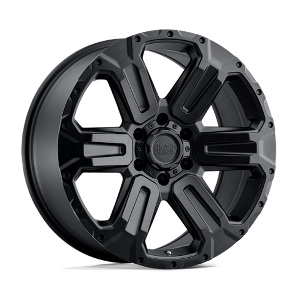 Black Rhino: WANAKA, BRWKA 17X8.5 6X135 M-BLK 12MM