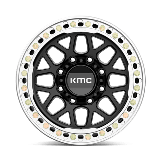 KMC: KM235 GRENADE CRAWL BEADLOCK, KM235 17X9 8X6.5 S-BLK -38MM