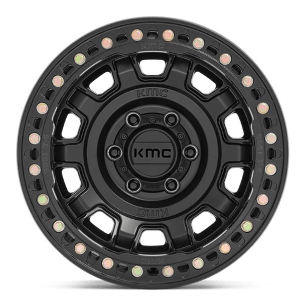 KMC: KM236 TANK BEADLOCK, KM236 17X9 8X6.5 S-BLK -38MM