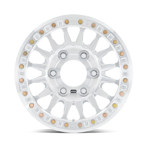 KMC: KM445 IMPACT FORGED BEADLOCK, KM445 17X9 8X6.5 RW-MACH -12MM