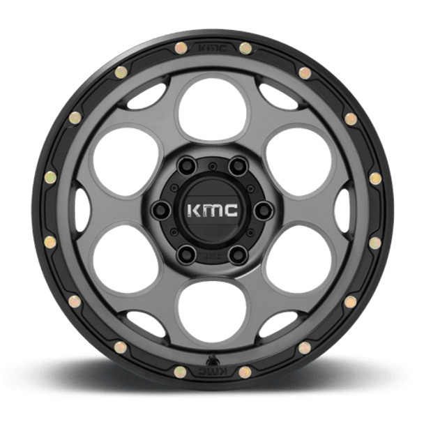 KMC: KM541 DIRTY HARRY, KM541 18X8.5 6X5.5 S-GRY BLK-LP 18MM