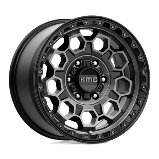 KMC: KM545 TREK, KM545 17X9 6X5.5 S-BLK GTCC 18MM