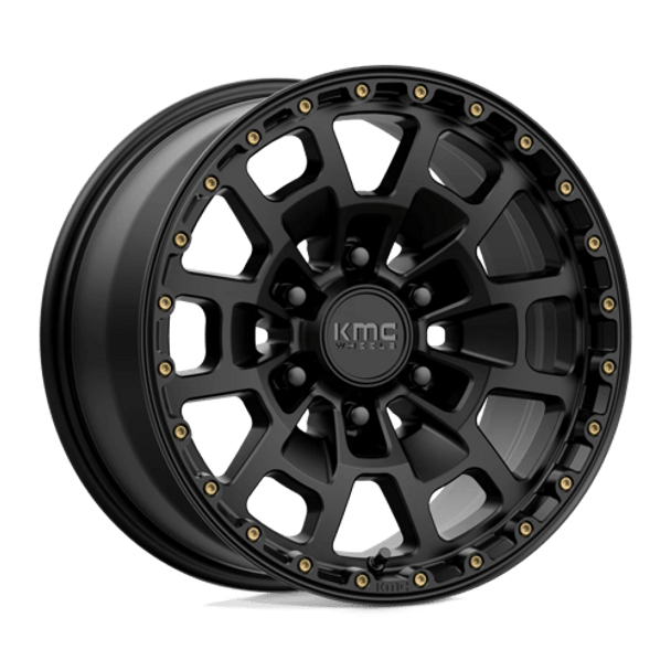 KMC: KM718 SUMMIT, KM718 17X8.5 6X135 S-BLK 18MM