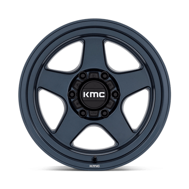 KMC: KM728 LOBO, KM728 17X8.5 5X5.0 MTL-BLUE 18MM