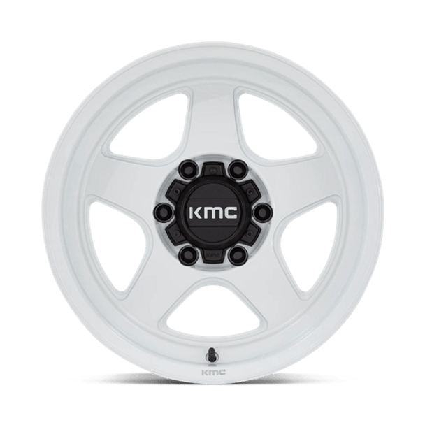 KMC: KM728 LOBO, KM728 17X8.5 6X5.5 G-WHT -10MM