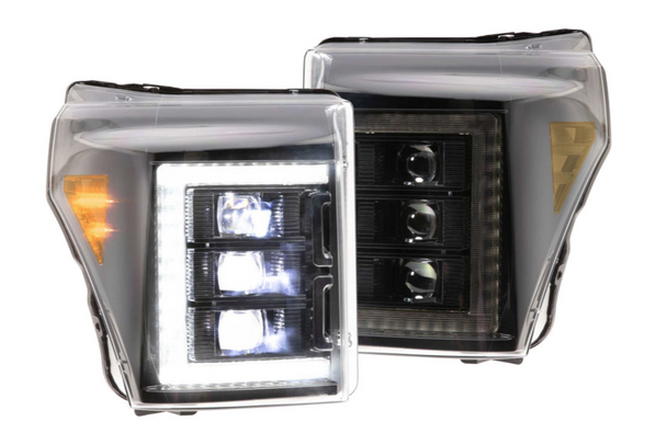 Morimoto XB LED Headlights for 2011-2016 Ford Super Duty (White DRL)