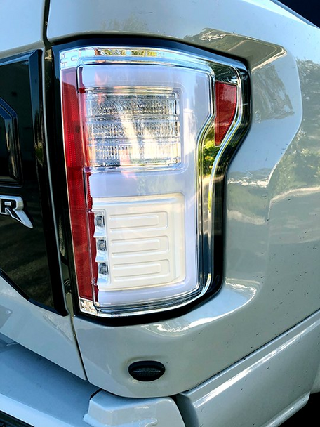Recon Ford F150 15-17 & Raptor 17-20 Tail Lights OLED in Clear
