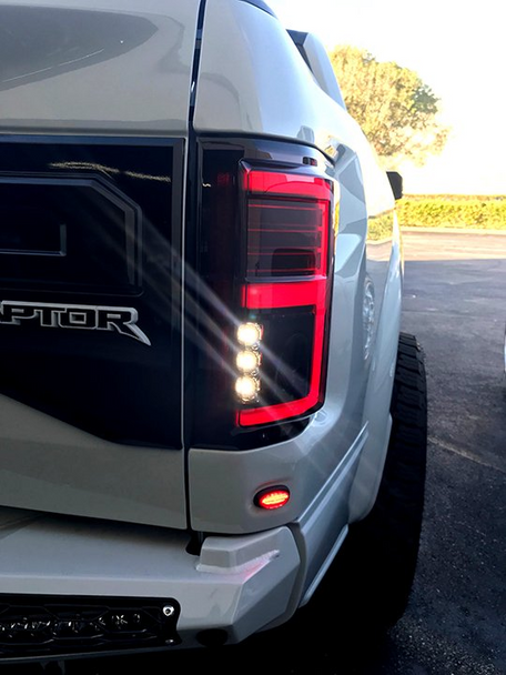 Recon Ford F150 15-17 & Raptor 17-20 Tail Lights OLED in Red