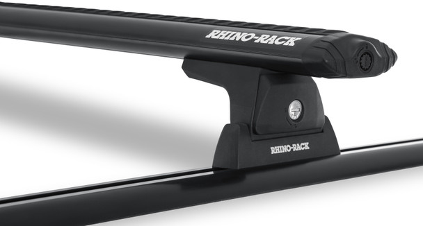 Rhino-Rack Vortex Black 2 Bar 65" Roof Rack (Y02-500B-ST)