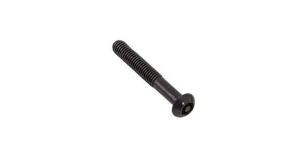 Rhino-Rack M6 x 40mm Black Button Head Security Screw (Stainless Steel) (6 Pack) (B085-BLK-BP)