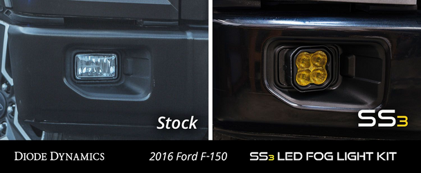 Diode Dynamics Stage Series 3" Fog Light Kit for 2015-2020 Ford F-150 & 2017-2022 Ford Super Duty