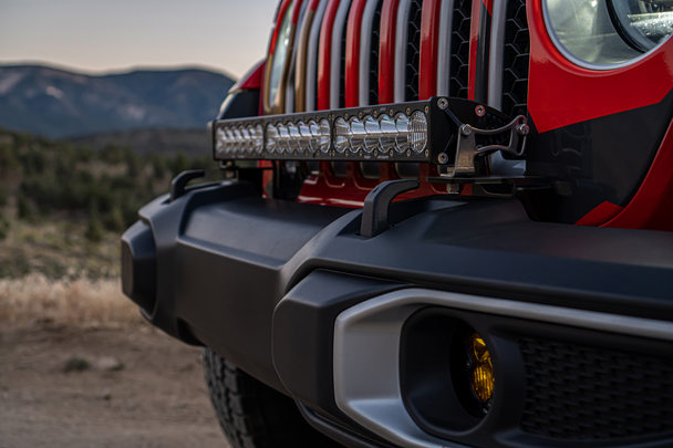 Baja Designs Jeep JL/JT Bumper Light Kit (Dual LP4 w/Toggle Switch)