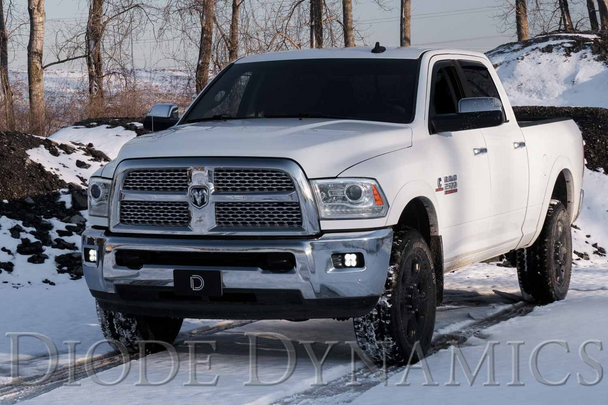 Diode Dynamics Stage Series 3" Fog Light Kit for 2009-2012 RAM 1500 & 2010-2018 RAM 2500/3500