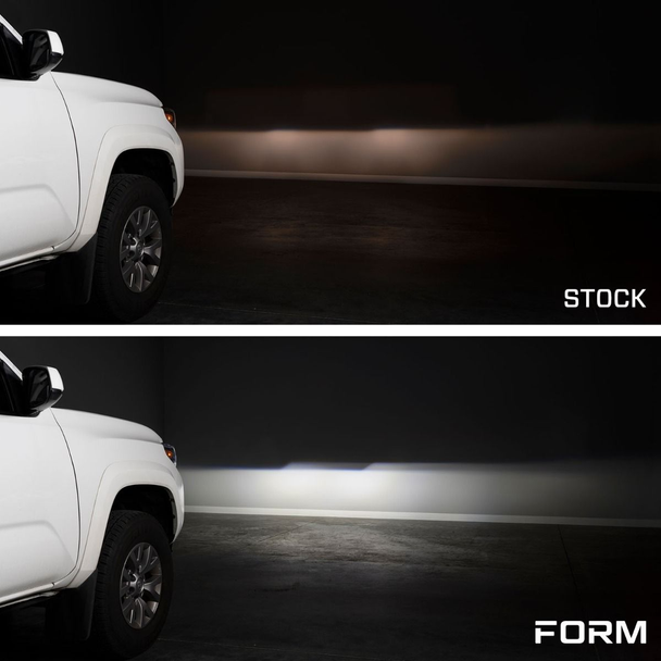 Form Lighting 2016-2022 Toyota Tacoma Sequential LED Projector Headlights (Amber DRL)