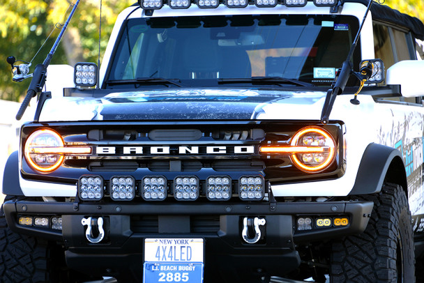 Form Lighting 2021-2024 Ford Bronco LED Projector Headlights (Pair)