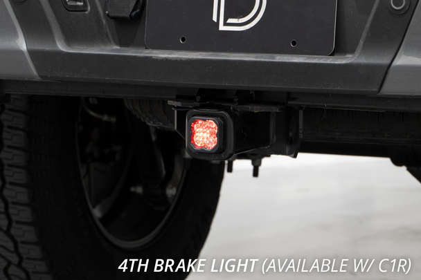 Diode Dynamics HitchMount LED Pod Reverse Kit For 2019-2023 Chevrolet Silverado 1500 (C1R + Brake)