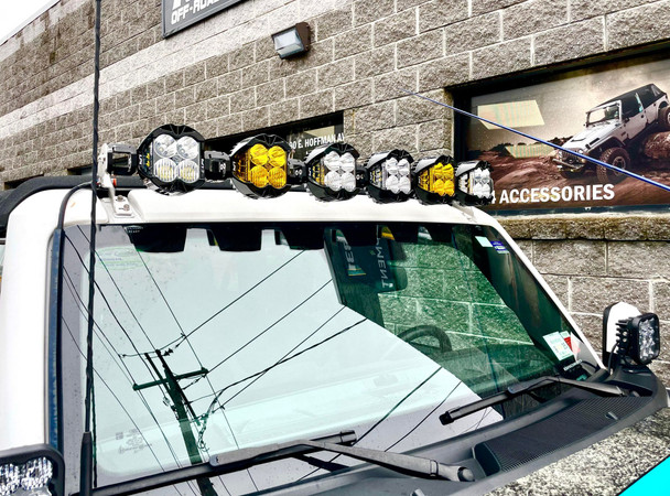 Baja Designs LP4 Linkable by KR Off-Road Light Bar Kit (6 Lights) for 2021+ Ford Bronco