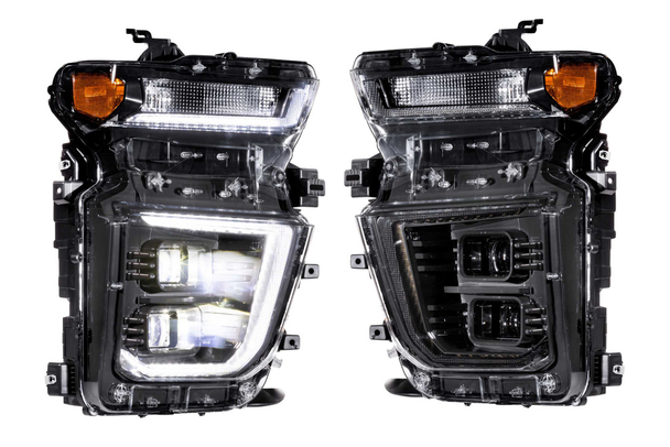 Morimoto XB Hybrid LED Headlights for 2020+ Chevrolet Silverado HD