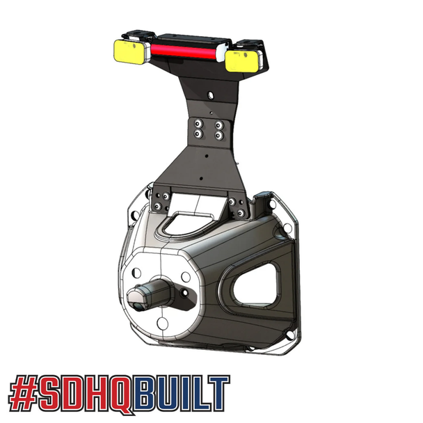 SDHQ 3rd Brake Light Chase Light Mount for 2021+ Ford Bronco