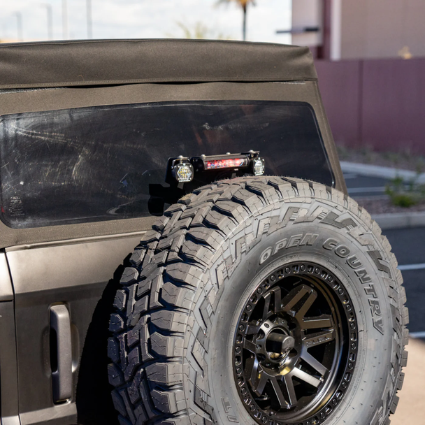 SDHQ 3rd Brake Light Chase Light Mount for 2021+ Ford Bronco