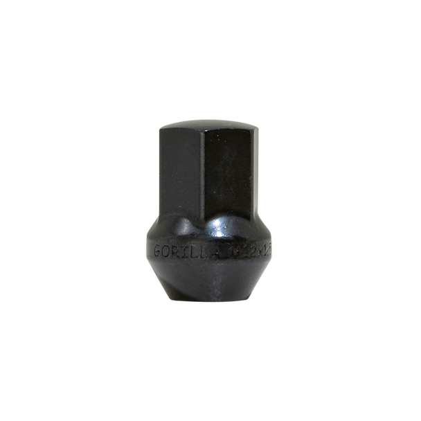 Gorilla Factory Style Lug Nut, 12mm x 1.50 (Black)