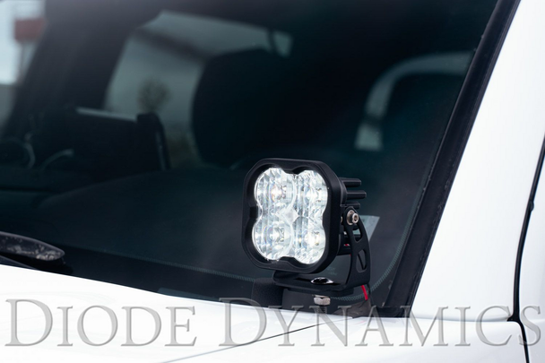 Diode Dynamics A-Pillar Light Kit for 2005-2012 Toyota Tacoma w/KR Off-Road Brackets