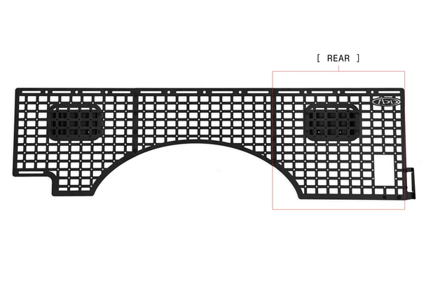 Addictive Desert Designs Bed Side Molle Panels for 2023+ Ford Super Duty