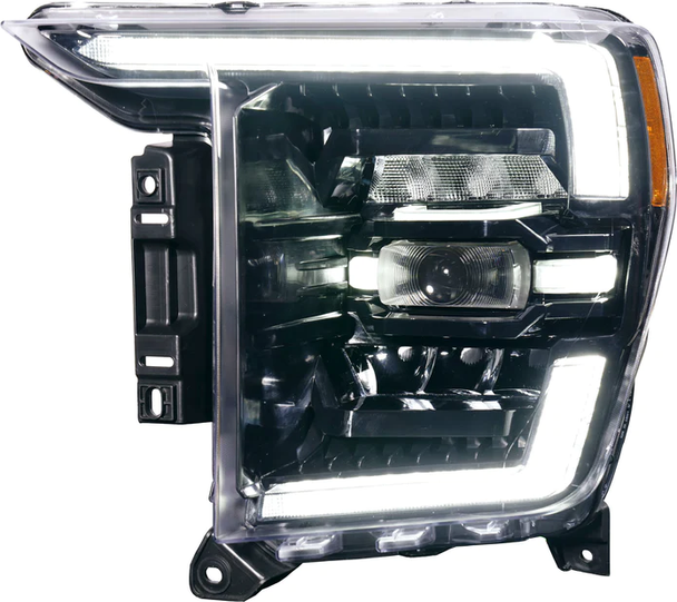 OLM Infinite Series Headlights for 2021+ Ford F150 (White DRL)