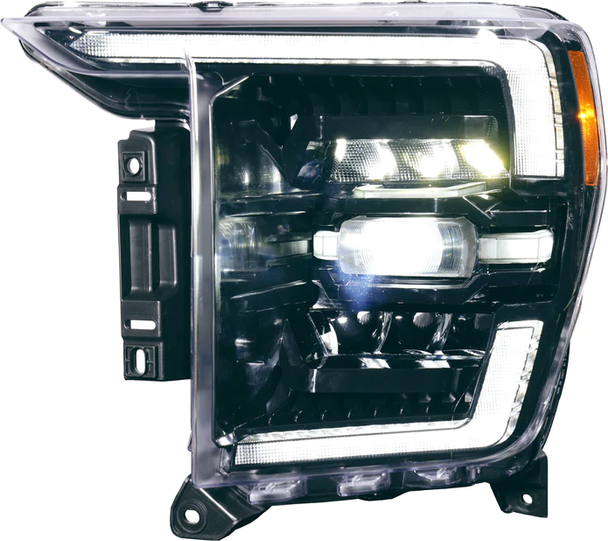 OLM Infinite Series Headlights for 2021+ Ford F150 (White DRL)
