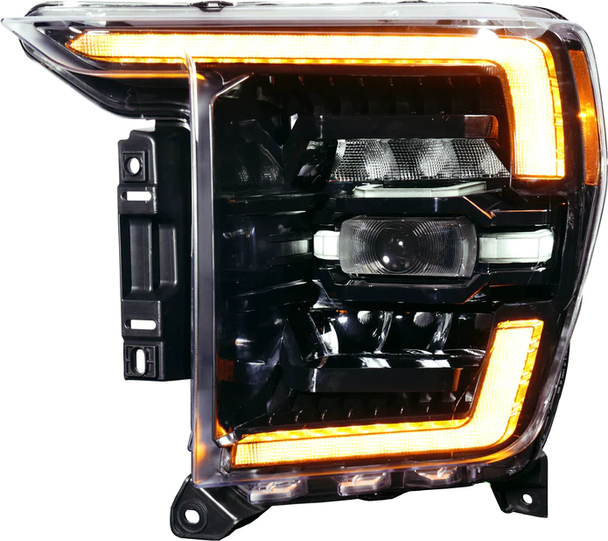 OLM Infinite Series Headlights for 2021+ Ford F150 (Amber DRL)