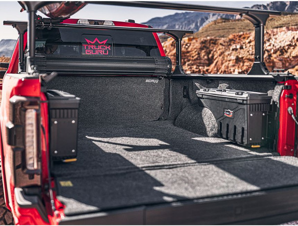 BAK Revolver X4s w/T-Slot Rails 05-21 Nissan Frontier 5ft Bed (With Factory Bed Rail Caps Only)