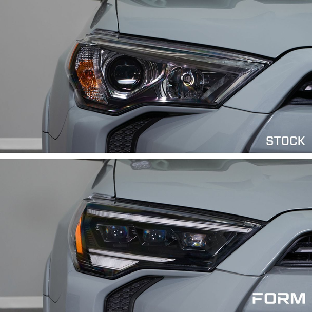 Form Lighting Sequential LED Projector Headlights for 2014-2024 Toyota 4Runner