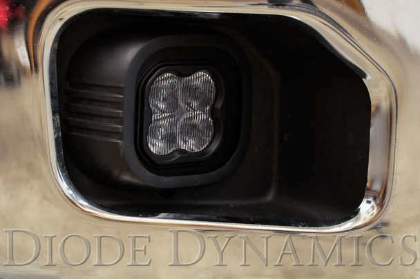 Diode Dynamics Stage Series 3" Max Yellow SAE Fog Type SD Fog Kit (2011-2016 Ford F-250/F-350)