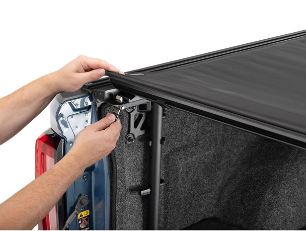RealTruck TruXedo Pro X15 TS Soft Roll-Up Tonneau Cover w/T-Slot Rails (1246716)