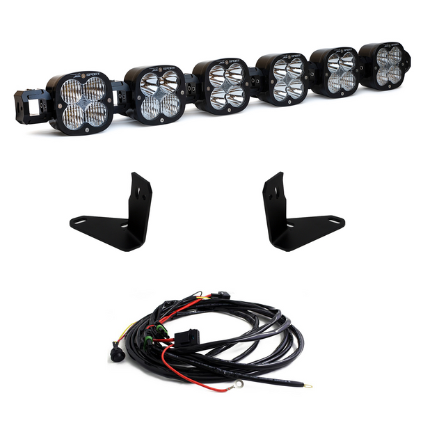 Baja Designs XL Linkable Kit w/6 XL Lights for 2021+ Ford Bronco (Plastic Bumper/Toggle Switch)