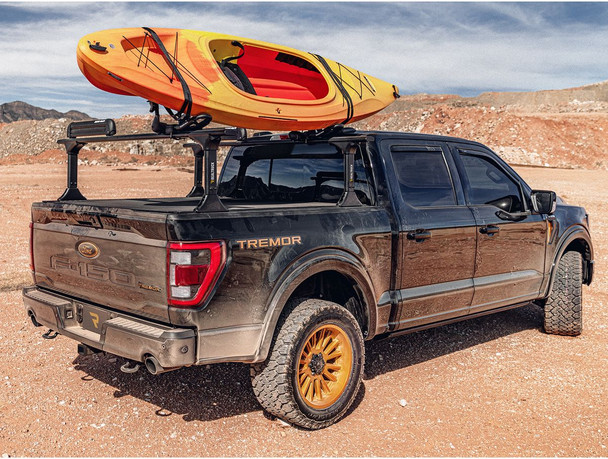 RealTruck BAK Revolver X4ts Hard Roll-Up Tonneau Cover w/T-Slot Rails (80120RK)