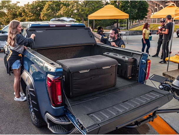 RealTruck BAKFlip MX4 Hard Folding Tonneau Cover (448203RB)
