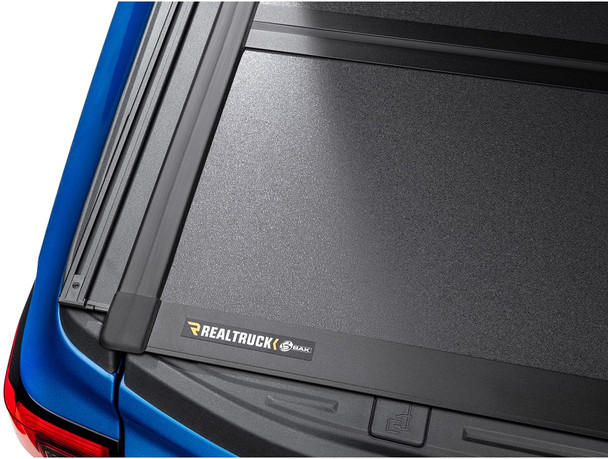 RealTruck BAKFlip MX4 TS Hard Folding Tonneau Cover w/T-Slot Rails (449701TS)