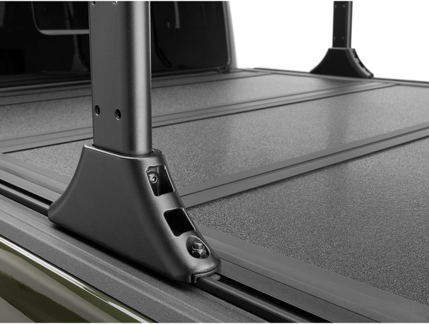 RealTruck BAKFlip MX4 TS Hard Folding Tonneau Cover w/T-Slot Rails (449330TS)