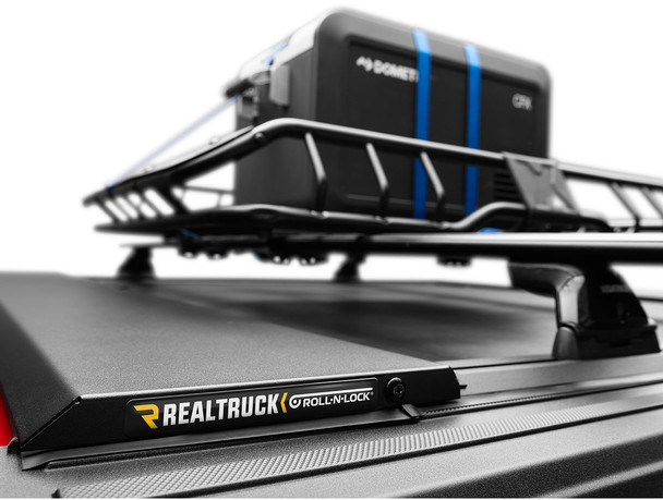 RealTruck Roll-N-Lock M-Series XT Manual Retractable Tonneau Cover w/T-Slot Rails (261M-XT)