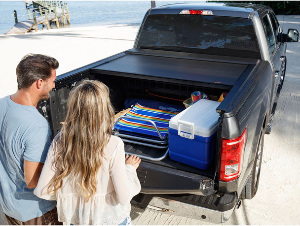 RealTruck Roll-N-Lock E-Series Electric Retractable Tonneau Cover (RC518E) RealTruck Roll-N-Lock E-Series Electric Retractable Tonneau Cover (RC518E)