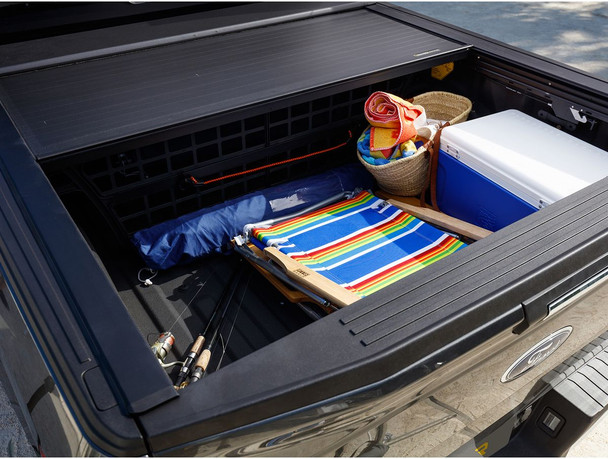 RealTruck Roll-N-Lock E-Series Electric Retractable Tonneau Cover (RC518E) RealTruck Roll-N-Lock E-Series Electric Retractable Tonneau Cover (RC518E)