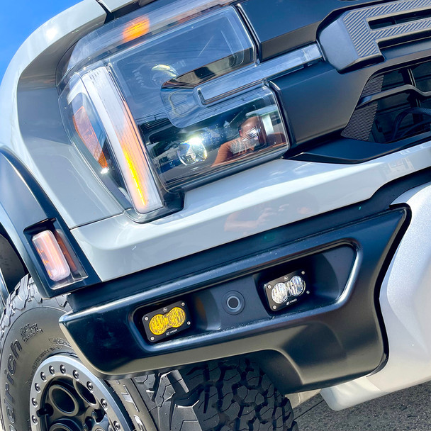 KR Off-Road Dual Fog Light Brackets for 2021+ Ford Raptor (Bronco/F-150) KR Off-Road Dual Fog Light Brackets for 2021+ Ford Raptor (Bronco/F-150)