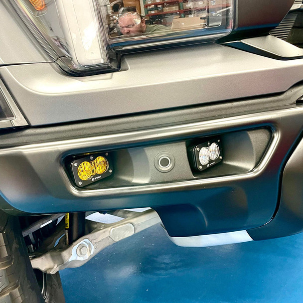 KR Off-Road Dual Fog Light Brackets for 2021+ Ford Raptor (Bronco/F-150) KR Off-Road Dual Fog Light Brackets for 2021+ Ford Raptor (Bronco/F-150)